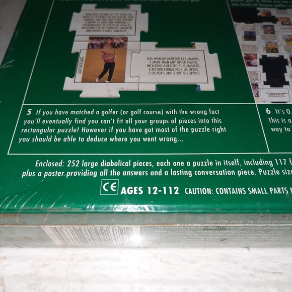 Which Golfer Did That Vintage Puzzle Game - Picture 6 of 8